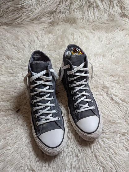 Chuck Taylor | Grey & White | High top| Converse