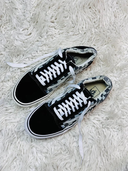 Vans | Checkers | Black & White | Old Skool